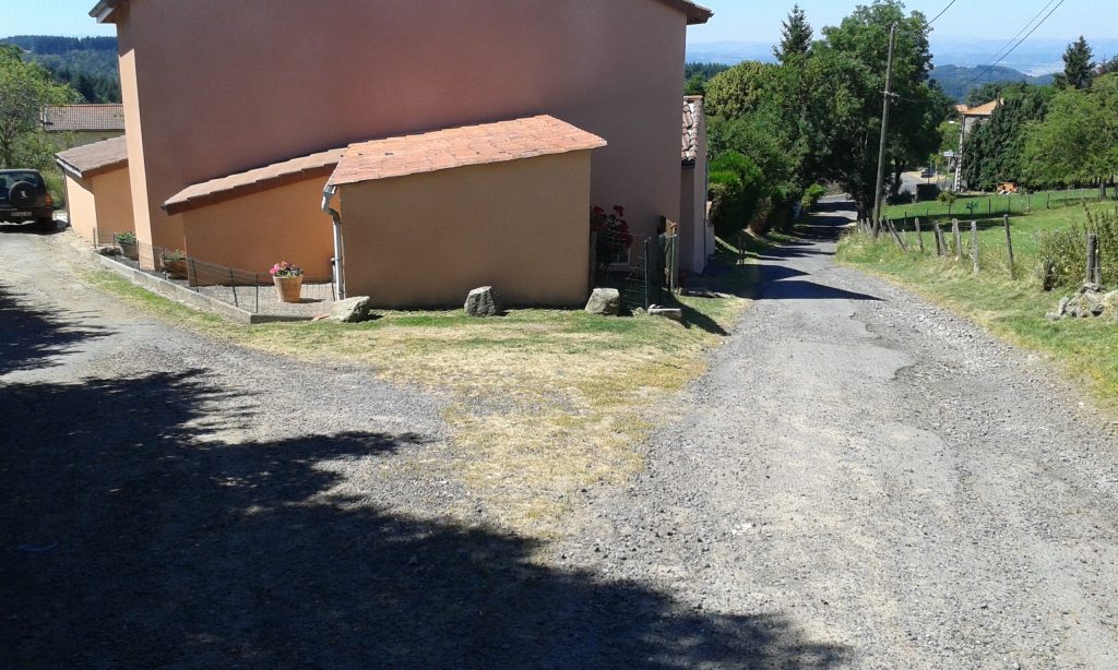 Travaux Chambrefaite route 1