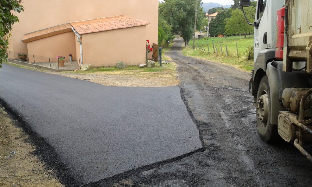 Travaux Chambrefaite route 11