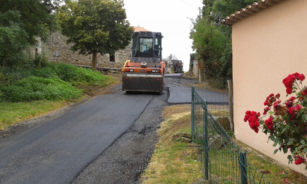 Travaux Chambrefaite route 18