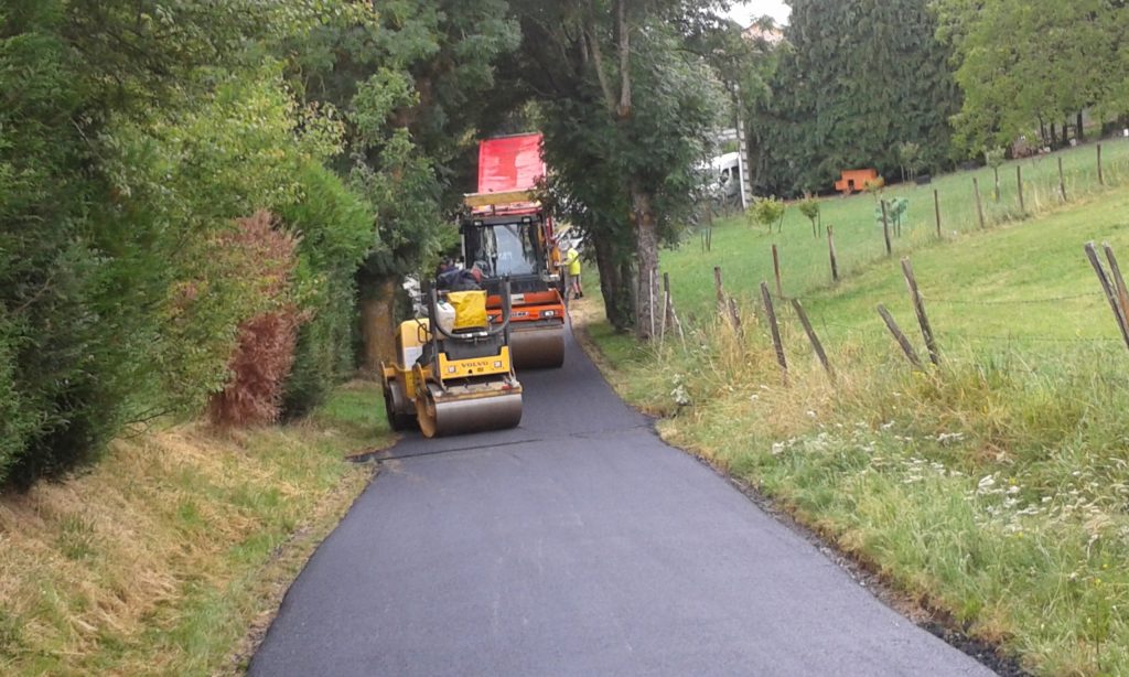 Travaux Chambrefaite route 22