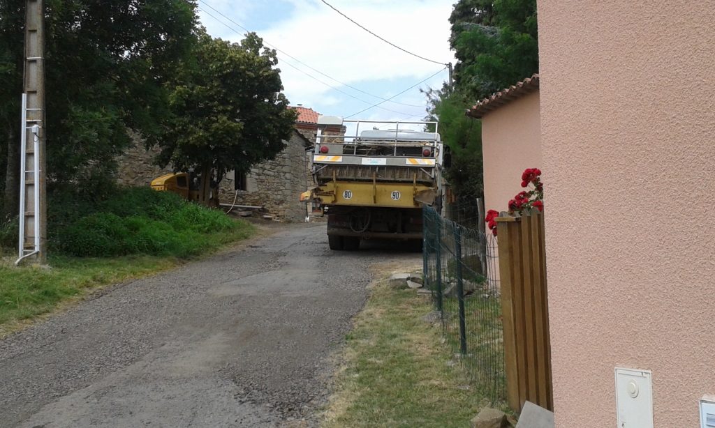 Travaux Chambrefaite route 4