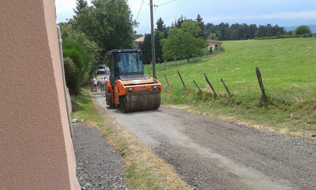 Travaux Chambrefaite route 5