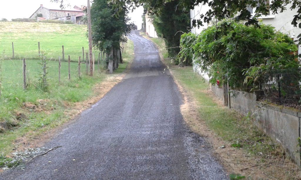 Travaux Chambrefaite route 6