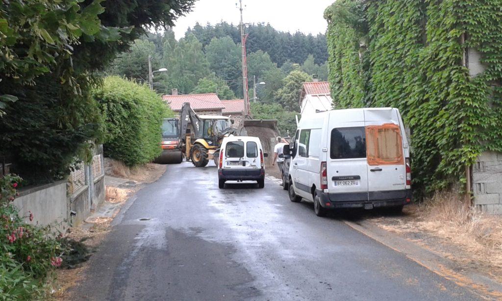 Travaux Chambrefaite route 7